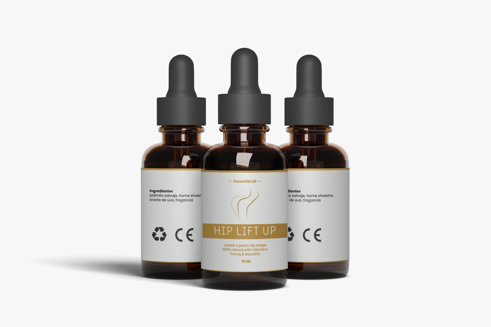 Aceite Reafirmante De Glúteos Lift Up