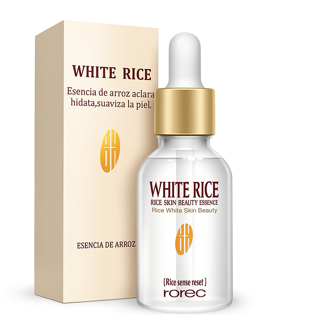 Serum de Arroz Blanco y Ácido Hialurónic